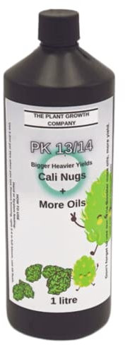 PK 13/14 Liquid - Liquid Plant Food for Recreational Herbs, House Plants & Flower Garden - Universal Plant Fertiliser with Potassium & Phosphorus for Maximum Yield - 1 Litre