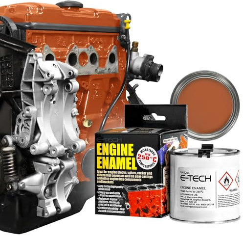 E-TECH Engine Enamel - 250ml Brush-on paint (Copper)