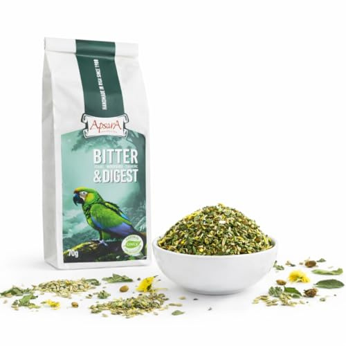 Apsara Tisana Amarga 70 g – Té de Hierbas con Sustancias Amargas Naturales – Té de Hierbas Amargas a Granel – Mezcla de Hierbas de Sabor Intenso – Vegano y 100% Natural
