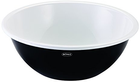 Rösle 25173 Barbecue-Schüssel, 20 cm, schwarz