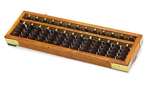 Chinesischer Glücksrechner, tragbar, chinesischer Holzabakus, Rechenwerkzeug