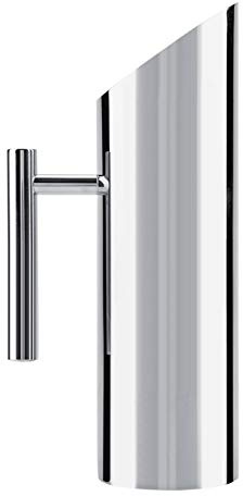 Acier inoxydable - Cruche d'eau en acier inoxydable avec outil de service d'hôtel à la maison de pichet à boire froid de garde de glace(1.5L)