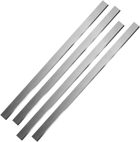 BAISULI 630×20×3mm HSS Planer Bladesing Electric Jointer Knivesing for Woodworking Surface Thickness Planer Jointer - Set of 4Pieces
