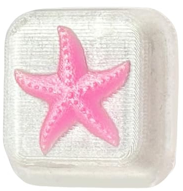 Mechanical Keyboards Starfishs Drop Glues Resin Keycaps Customizeds Oceans Styles Translucent Keycap