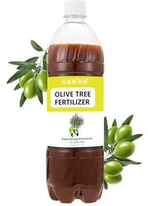 Oliven Dünger Bio, Dünger für Olivenbaum, 1000 ml, 100% Natürlicher Vitalstoffkomplex Mit Mikroorganismen und Pflanzenkohle, für Reiche Ernte und Gesunde Pflanzen