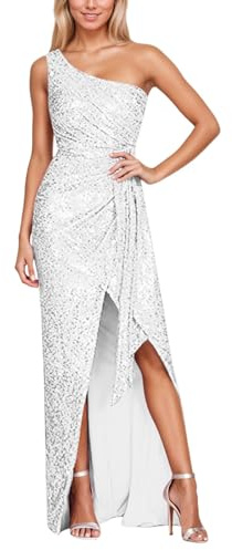 Robe À Paillettes Pour Femme Scintillante Soirée Déguisée Dos Nu Brillante Thermocollées Résistantes De Glamour Bleue Nuit Coupe Flatteuse Ajustée Lavage La Main Recommandé Style Années 20 Bal Costumé