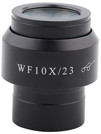 Rengue WF10X Mikroskopokular 30 Mm Vidvinkel Hög ögonpunktslins Hög ögonpunkt Okulärt Okular med ögonpunkt med 23 Mm Synfält för Biologiska Mikroskop