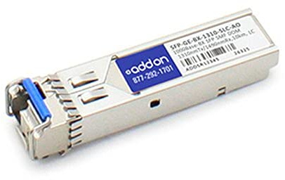 Periferiche per computer aggiuntive (ACP) sfp-ge-bx-1310-slc-ao Modulo ricetrasmettitore di rete – Modulo ricetrasmettitore di rete (SFP, 1000 Mbit/s, LC, 10000 m, modalità singola, 1,27 cm)