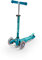 Micro Mobility MMD001 Mini Micro Deluxe Kinderscooter, Aqua, 85cm