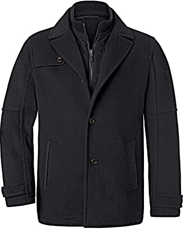Jan Vanderstorm Herren Jacke Tjorve (Winterjacke, Wintermantel) schwarz, 4XL (XXXXL) - 68