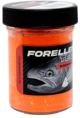 FTM Forellenteig schwimmend 50g - Forellenteig, Farbe/Aroma:Orange - Knoblauch