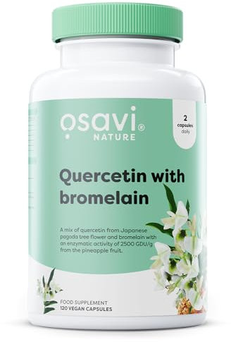 Osavi Quercetin with Bromelain - 120 vegan caps