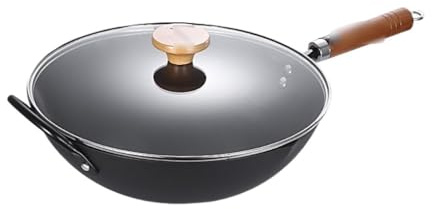 Sartén De Hierro Antiadherente, Sartén No Recubierta, Cocina De Inducción, Utensilios De Cocina Antiadherentes Universales