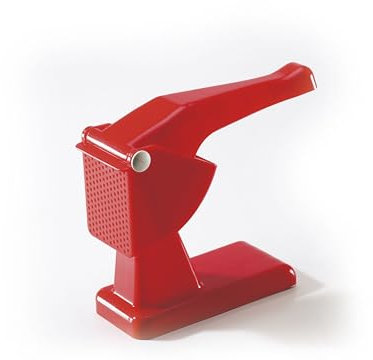 Rigamonti Mister Masher schiacciapatate con base di appoggio, comodo e facile da utilizzare. Schiacciapatate in polipropilene certificato per alimenti. Per uso casalingo e professionale.