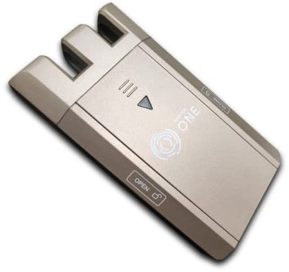 REMOCK RLK4G Serratura di Sicurezza Invisibile con 4 telecomandi, 3 W, 3 V, Dorato