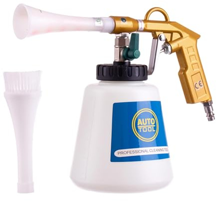 Reinigungspistole Druckluft Reiniger Düse 2x Tube Pinsel 1000ml Pneumatik