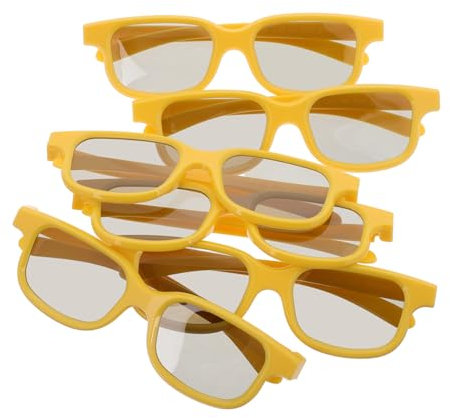 ibasenice Lunettes 3D Cinéma - Enfants pour Visionner des Films en 3D Lunettes Stéréoscopiques pour Le Cinéma Légères Et Confortables pour Les Séances