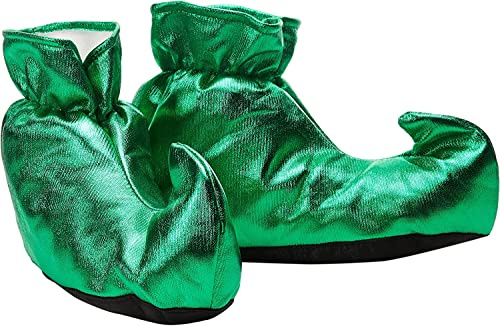 Rubies Green Elf Shoes, 1 Pair, Size NA, Costume Use