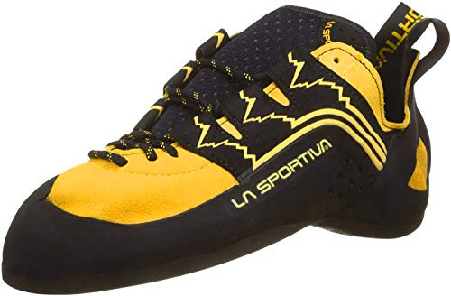 LA SPORTIVA Scarpette Arrampicata Katana Laces, Yellow-Black, EU 39