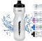 ROCKBROS Fahrrad Wasserflasche 750 ml Große Trinkflasche BPA-Frei Sporttrinkflasche für Radfahren Fitness Wandern