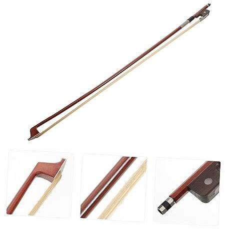 Supvox 2 Stücke Student Bogen Brasilholz Und Rosshaar 4/4 Größe Bogen Für Mädchen Violine Praxis