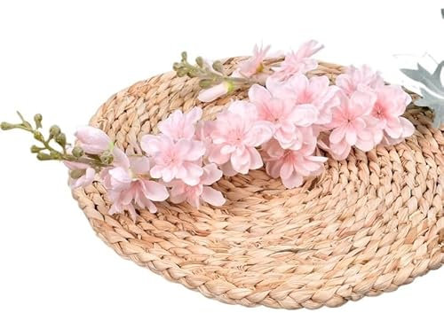5 st fuskblommor, hyacint, falska blommor, bröllopsfirande, vägskyltar, vardagsrumsdekorationer, violetter (färg: rosa)