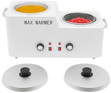 Juego de cera profesional de 9 l, calentador de cera doble, con termostato, dispositivo de depilación con cera caliente, máquina de depilación para el hogar