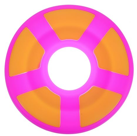 Artibetter Disque Volant pour Chien en Silicone Résistant, Interactif Jeu Quotidien et L'entraînement des Animaux de Compagnie