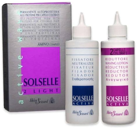 Helen Seward Solselle 2 Light Kit Permanente Autoprotettiva Alle Proteine Del Grano Per Capelli Colorati
