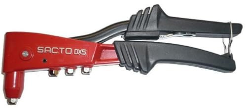 Pinza para remachar para remaches de 2,4 a 5 mm