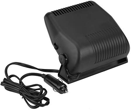 12V Autoheizung, Tragbare Autoscheibenentfroster Heizung Keramik Heizung Windschutzscheibe Entfroster Demister, 2 in 1 Schnelle Heizung Entfroster Kühlung