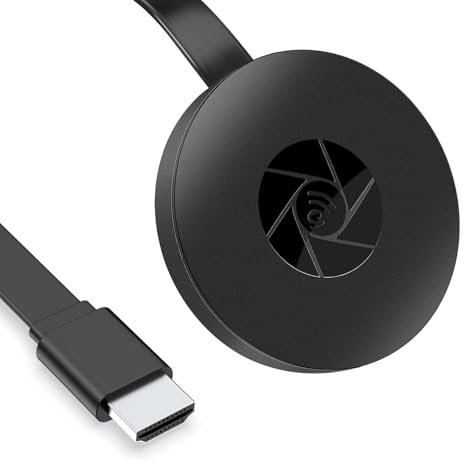 Wireless HDMI Display Dongle Adapter, WiFi Display Dongle, Wireless Transmitter, Streaming Media Video/Audio/File HDMI Wireless Extender from Laptop, PC, Smartphone to HDTV Projector Monitor