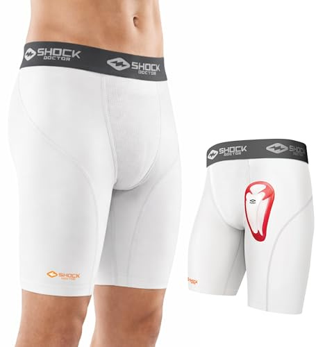 ShockDoctor Jungen Tiefschutz Kompressions-breve Bioflex Cup con