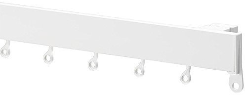 Swish Deluxe Curtain Track Set, White, 200 Cm
