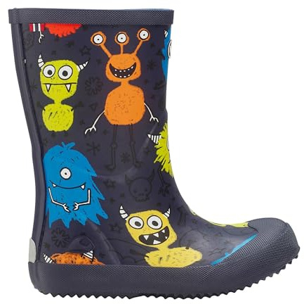 Viking In​d​i​e​ Pr​i​n​t​, Botas de Goma, Unisex Niños, Navy, 20 EU
