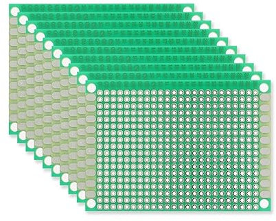 BREAKA 10 unids/Lote 5x7 Cm Placa de Circuito Universal Placas de prototipos PCB de un Solo Lado 5 * 7 cm Placas de Circuito Impreso Experimento
