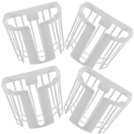 iplusmile 4pezzi Contenitori Decorativi Per Piante Sospese Fioriera Supporto Per Parete Cestini Appendibili Vasi Per Balconi Recinzioni Esterni e