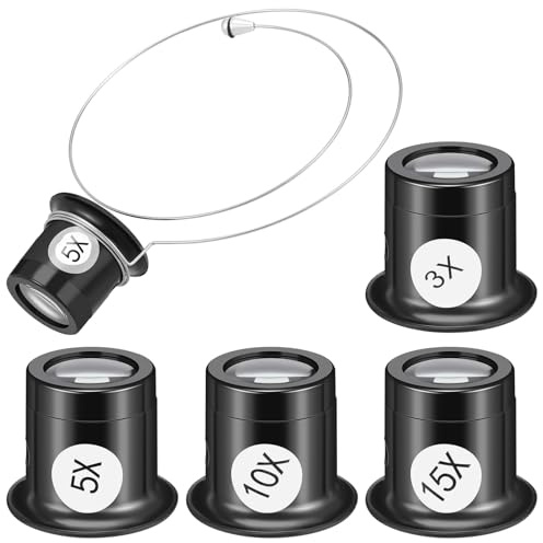 GARVALON Trichome Magnifying Glass Loupe Loop Magnification Watchmaker Tools Jewelry Repair Tools