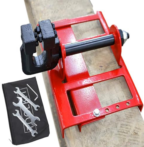 Sierra de Cadena para Aserradero,Riel Guía para Madera | Guía Vertical de Acero Portátil para Taller de Carpintería y Trabajo con Troncos