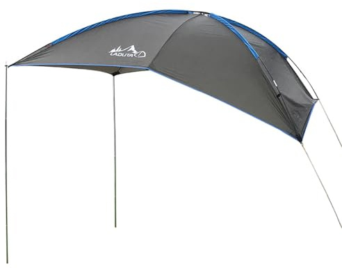ETUCYNG Auto-Heckzelt, 280 x 190 cm, tragbares Mehrpersonen-Auto-Seitenschattenzelt, erweitert den Rückraum des Autos mit Sonnen-/Regenschutz, für Campingausflüge, Grillabende und Familienpicknicks