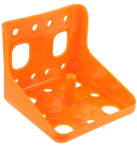 Support de Boîte à Lécher Épaissie en PE Orange pour Chevaux et Moutons Plusieurs Styles