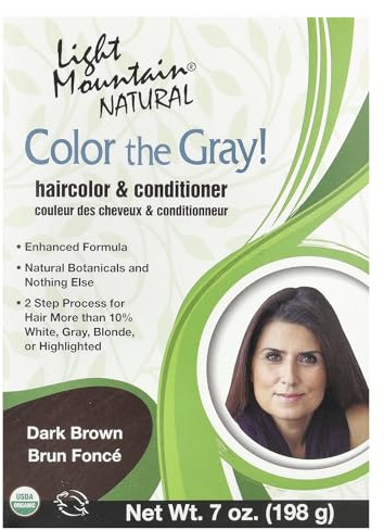 Pack of 3 x Light Mountain Color The Gray-Dark Brown - 7 fl oz