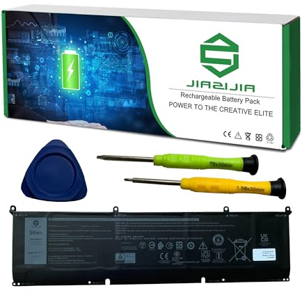 JIAZIJIA 8FCTC Laptop Battery Replacement for Dell G15 5510 5511 5515 5520 5521 5525 G7 7500 Precision 5550 5560 Inspiron 7510 7610 Series Notebook 0DVG8M DVG8M 0P8P1P P8P1P Black 11.4V 56Wh 4650mAh