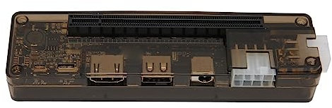 Annadue Dock per Scheda Grafica Esterna, Dispositivi Esterni per Laptop, Interfaccia PCIE, Connettore a 6 Pin e 8 Pin, Prestazioni Elevate, Applicabile per Applicazioni Industriali (Mini