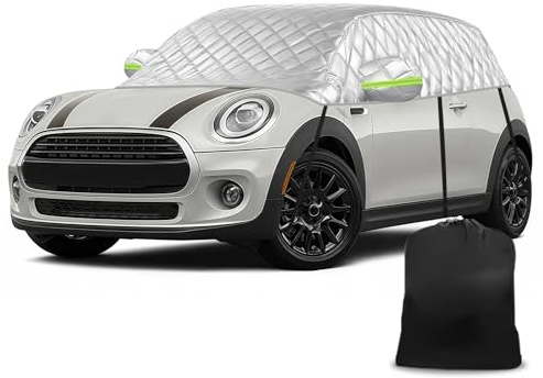 Mezza Copertura Auto Anti-grandine Sostituzione per Mini Cooper 3 Door 2000-2024, Copertura Protezione per Tetto Morbido su Misura impermeabile, Anti-neve Mezzo Garage ispessito