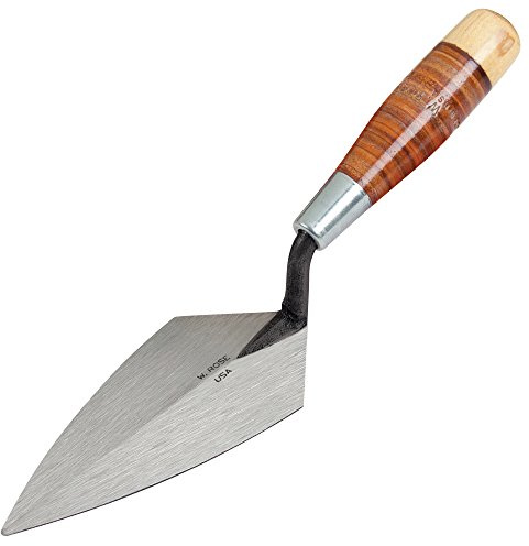 Kraft Tool RO50-6L W.Rose™ 6x2-1/2 Pointing Trowel with Leather Handle