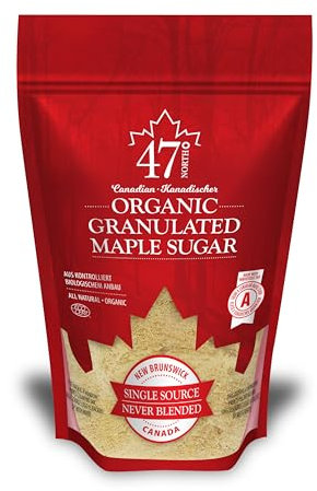 47° Single Source Canadian Organic Maple Sugar (250g)