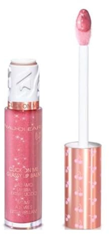Naj Oleari Click On Me Glassy Lip Balm 02 rosa luminoso, balsamo labbra extralucido (rosa luminoso)
