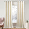 PONY DANCE Samtvorhang Ösen Kurze Gardinen Samt Creme Thermogardine Kälteschutz Velvet Curtains for Bedroom 300g/m² Weiche und Schwere Vorhänge Wärmeisolierend, 2er Set H 160 x B 132 cm