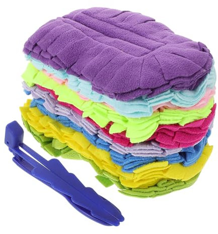 Cabilock Spolverini Riutilizzabili Con Testina Ricambio Lavabile Kit Per Pulizia Domestica e Portatile Per Rimozione Polvere e Sporcizia Su Superfici